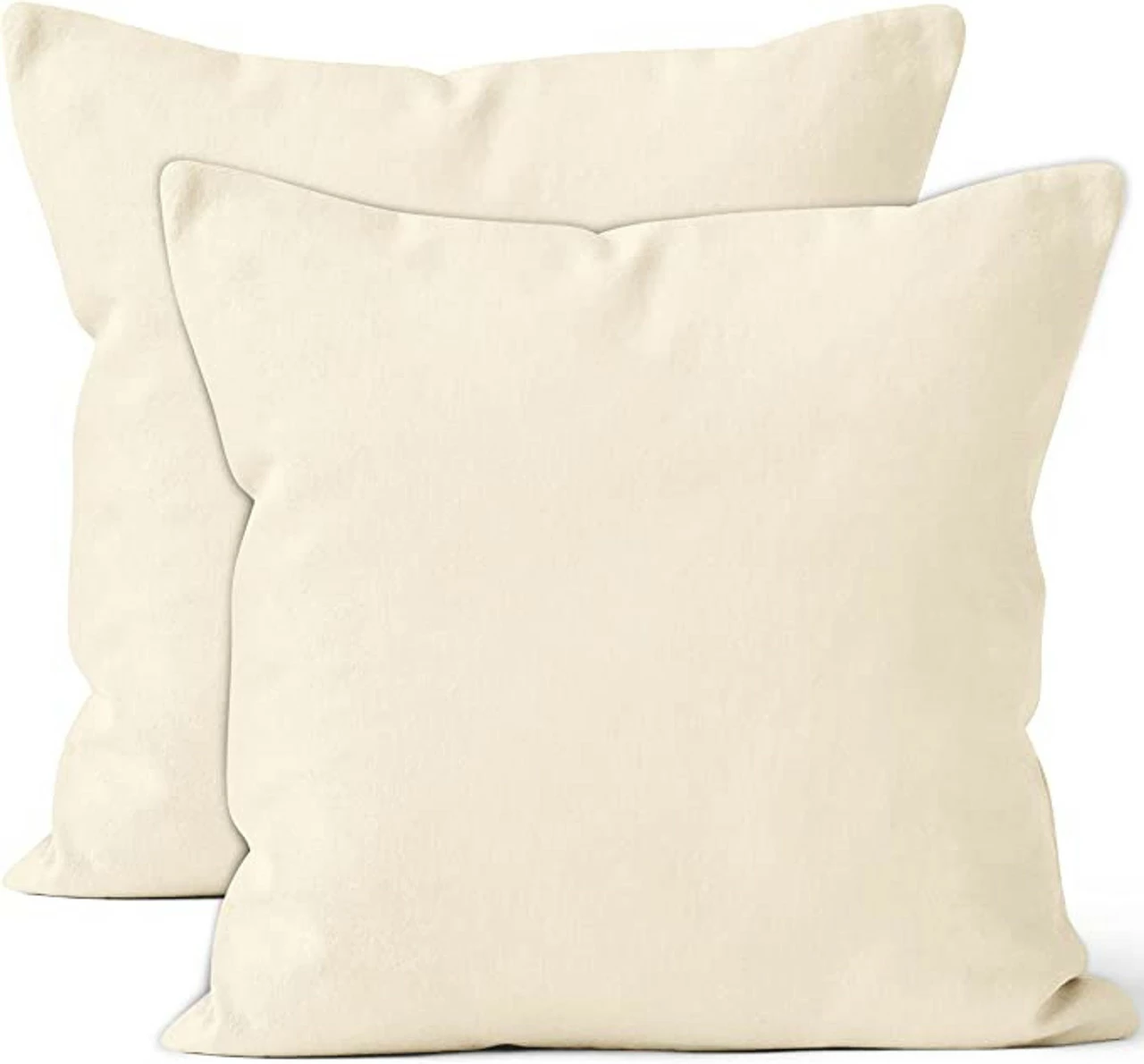 18" Canvas Pillow Cover - 2 Pack 4 18" Canvas Pillow Cover - 2 Pack - Image 2