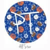 12"x12" Patterned Heat Transfer Vinyl - All Star -Sewing Supplies Sales 2024 AllStar 98217.1525463716