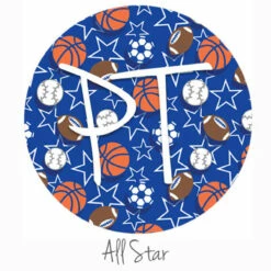 12"x12" Patterned Heat Transfer Vinyl - All Star