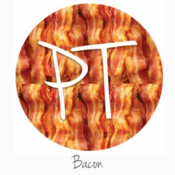 12"x12" Patterned Heat Transfer Vinyl - Bacon