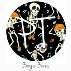 12"x12" Patterned Heat Transfer Vinyl - Boogie Bones