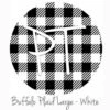 12"x12" Patterned Heat Transfer Vinyl - Buffalo Plaid Large - White -Sewing Supplies Sales 2024 BuffaloPlaidLarge White 44895.1574351284