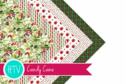 Candy Cane Christmas - Patterned HTV Collection