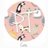 12"x12" Patterned Heat Transfer Vinyl - Cats -Sewing Supplies Sales 2024 Cats 56278.1571260387