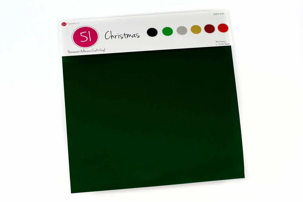 Christmas Pack - Series 51 Permanent Vinyl 3 Christmas Pack - Series 51 Permanent Vinyl