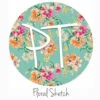 12"x12" Patterned Heat Transfer Vinyl - Floral Sketch -Sewing Supplies Sales 2024 FloralSketch 99187.1559169380