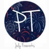 12"x12" Patterned Heat Transfer Vinyl - July Fireworks -Sewing Supplies Sales 2024 JulyFireworks Swatch 32912.1655232659