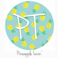 12"x12" Patterned Heat Transfer Vinyl - Pineapple Lovin'
