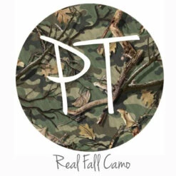 12"x12" Patterned Heat Transfer Vinyl - Real Fall Camo