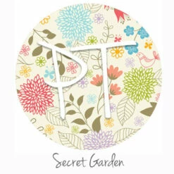 12"x12" Patterned Heat Transfer Vinyl - Secret Garden