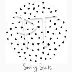 12"x12" Patterned Heat Transfer Vinyl - Seeing Spots