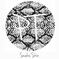 12"x12" Patterned Heat Transfer Vinyl - Snake Skin