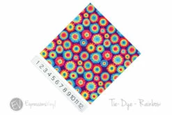 12"x12" Patterned Heat Transfer Vinyl - Tie Dye - Rainbow -Sewing Supplies Sales 2024 Tie Dye Rainbow 53684.1551215229