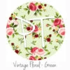 12"x12" Patterned Heat Transfer Vinyl - Vintage Floral - Green -Sewing Supplies Sales 2024 VintageFloral Green 43129.1525461732