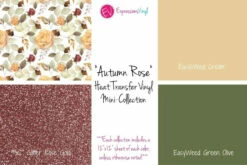 Autumn Rose - Heat Transfer Mini-Collection
